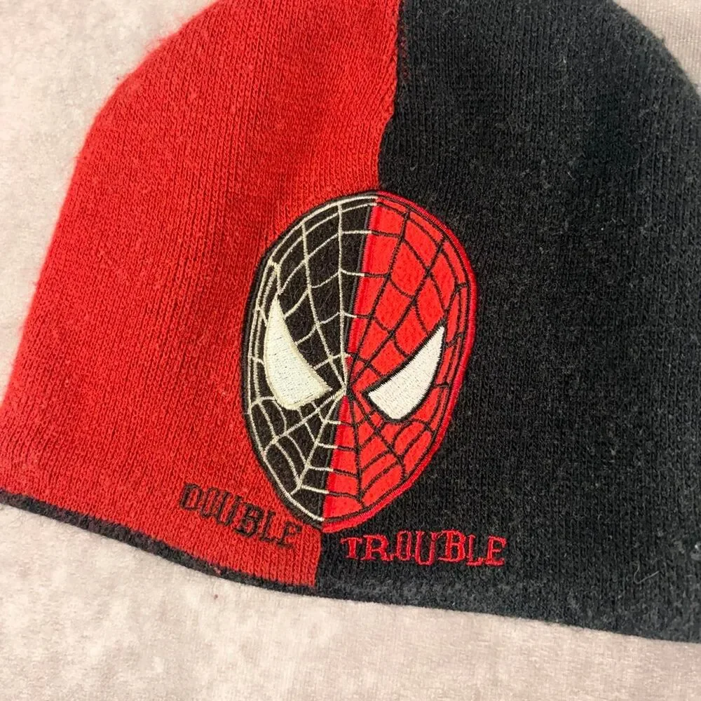 spiderman double trouble i am spiderman beanie